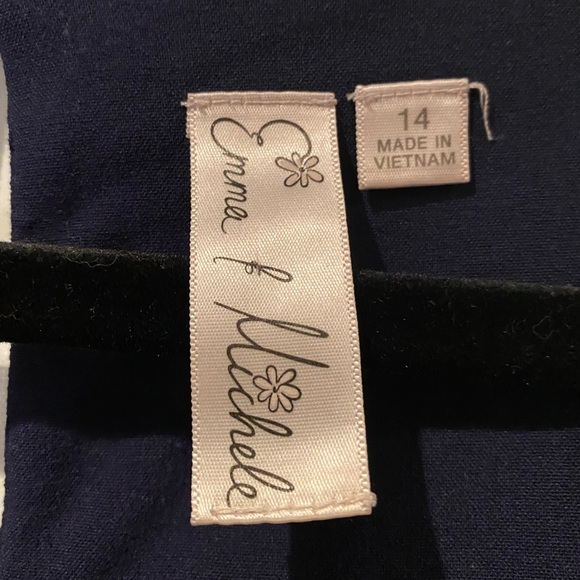 Emma & Michele Peplum Dress - Picture 9 of 9